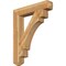 Ekena Millwork Merced Craftsman Rough Sawn Bracket, Western Red Cedar, 6"W x 36"D x 44"H BKT06X36X44MRC04RWR - alternate 1